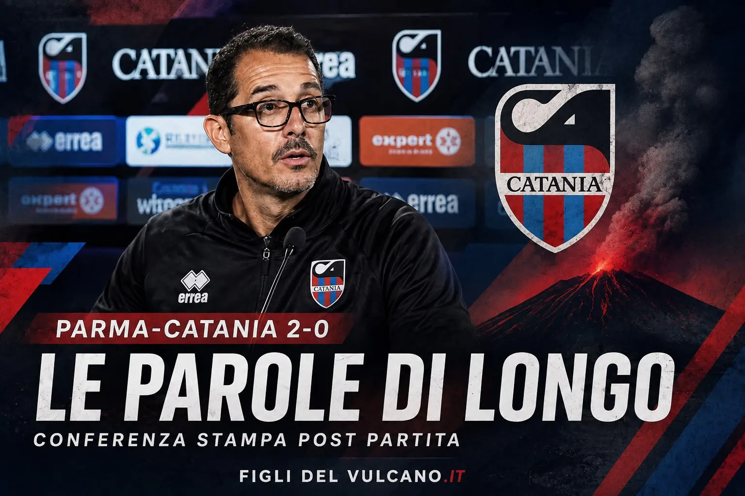 Longo dopo Parma Catania in conferenza stampa